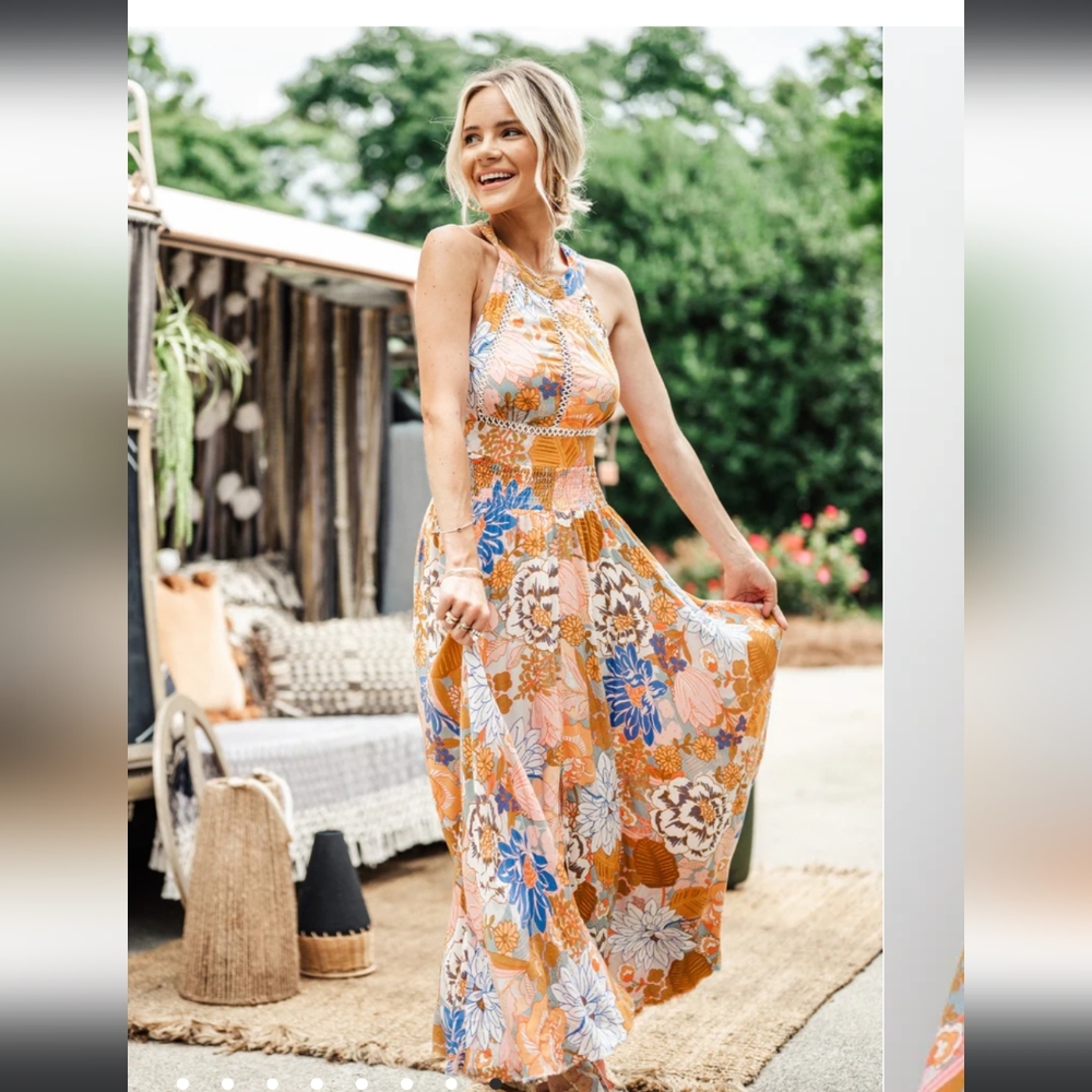 Petal & Pup floral dress